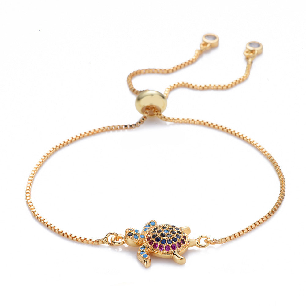 Shimmering Sea Turtle Bracelet