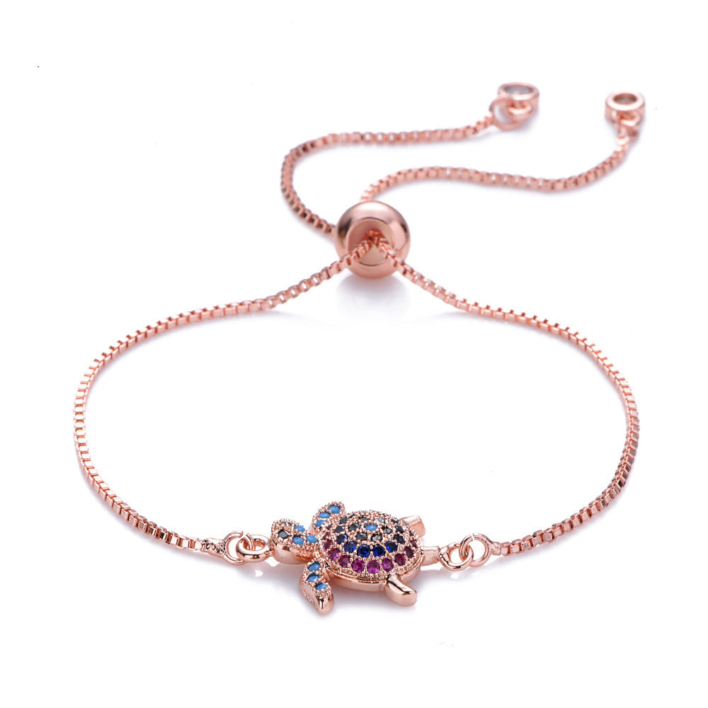 Shimmering Sea Turtle Bracelet