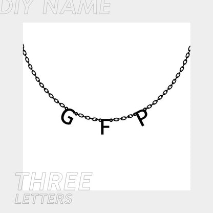 Women Initials Necklace