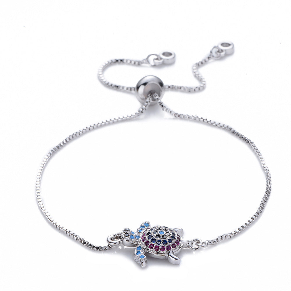 Shimmering Sea Turtle Bracelet