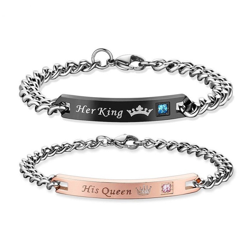 Her King, His Queen Bracelet