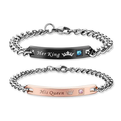 Her King, His Queen Bracelet