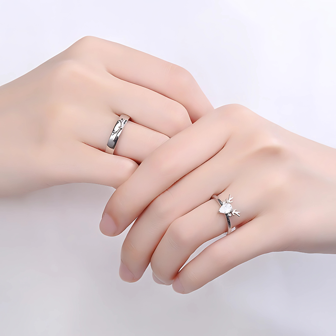 Matching Antler Ring S925