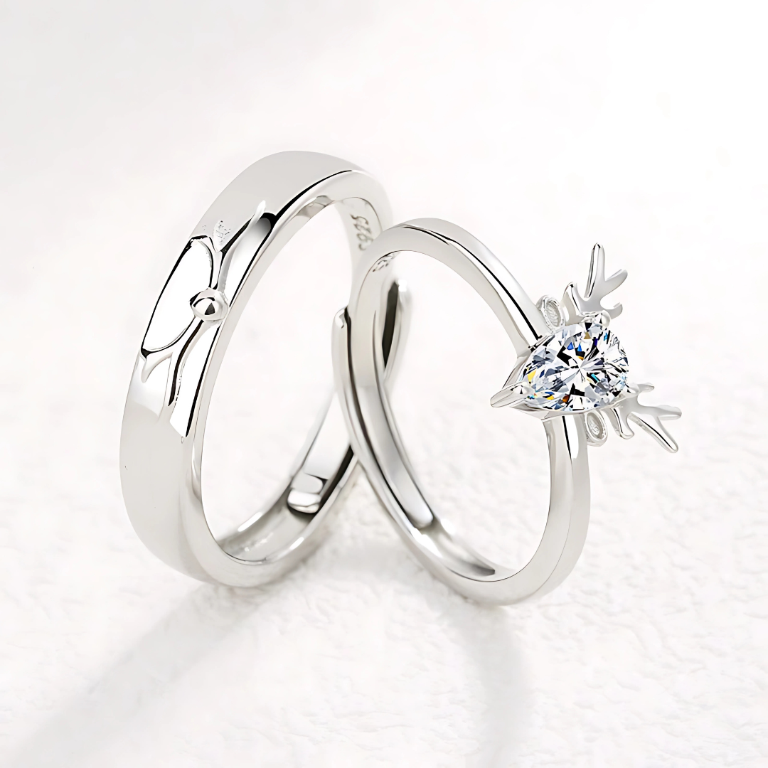 Matching Antler Ring S925