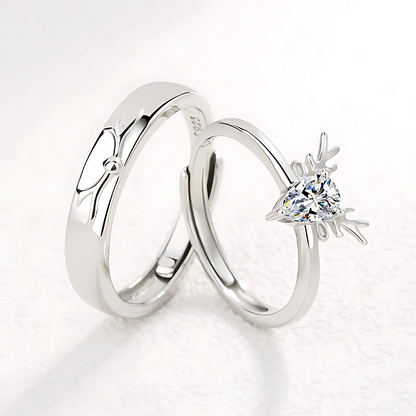 Matching Antler Ring S925