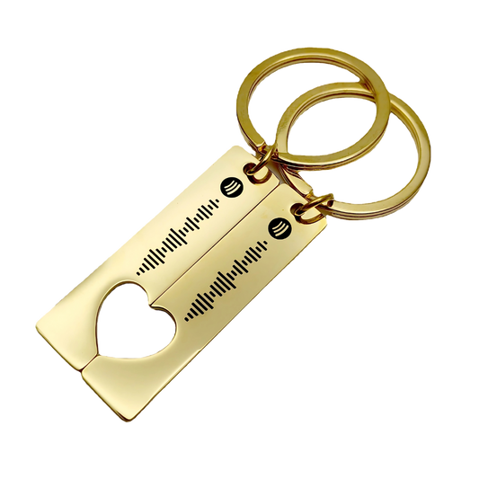 Personalized Spotify Keychain