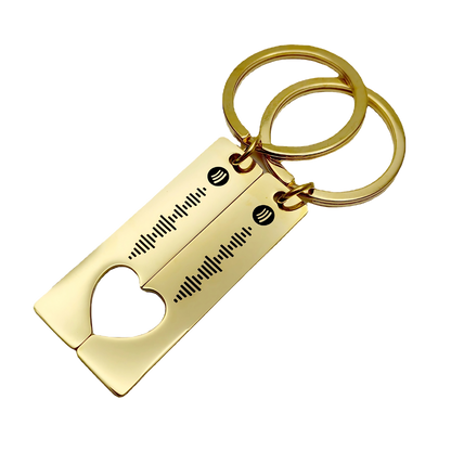 Personalized Matching Spotify Keychain