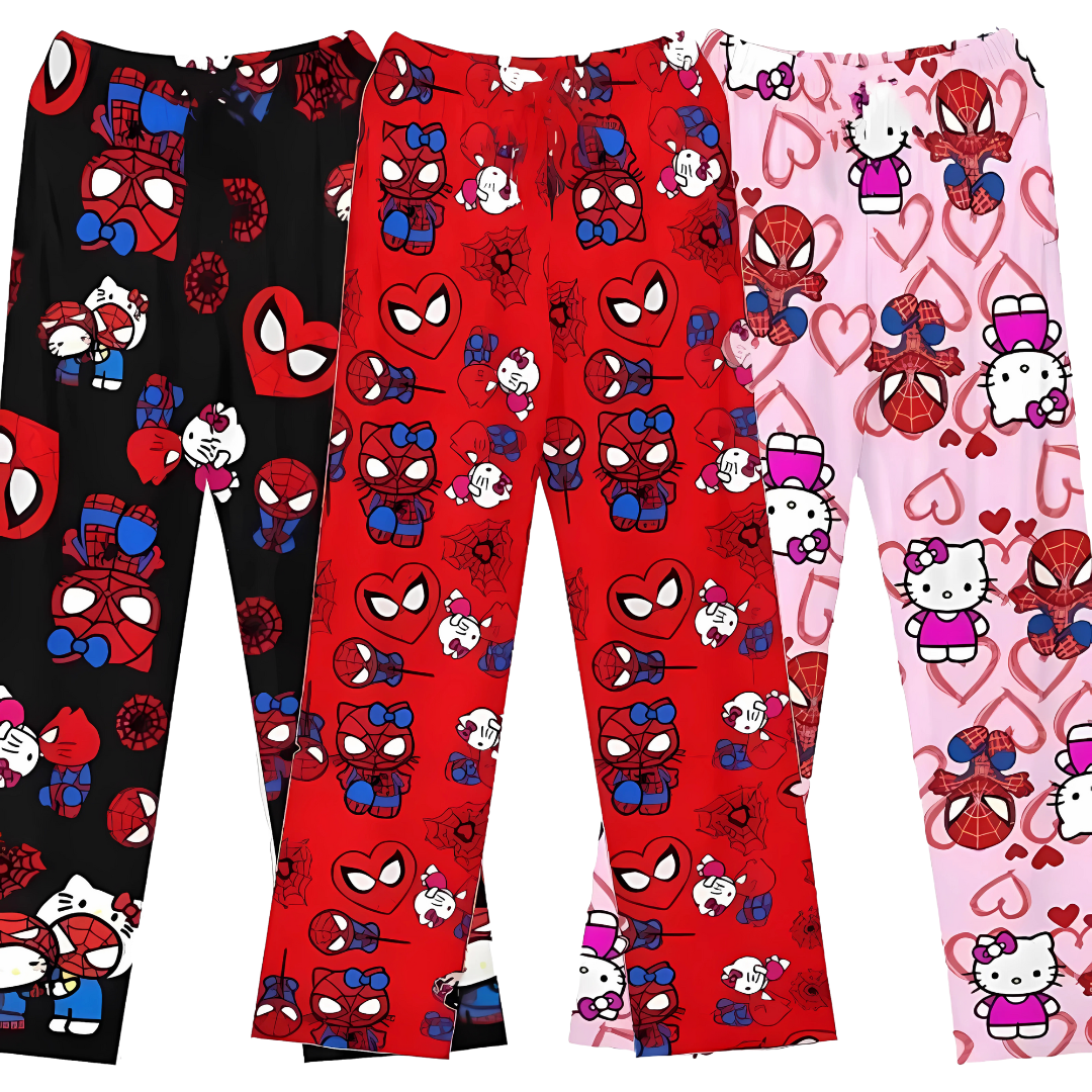 Sanrio x Spiderman Pajama