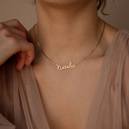 Personalized Elegance Stainless Steel Necklace